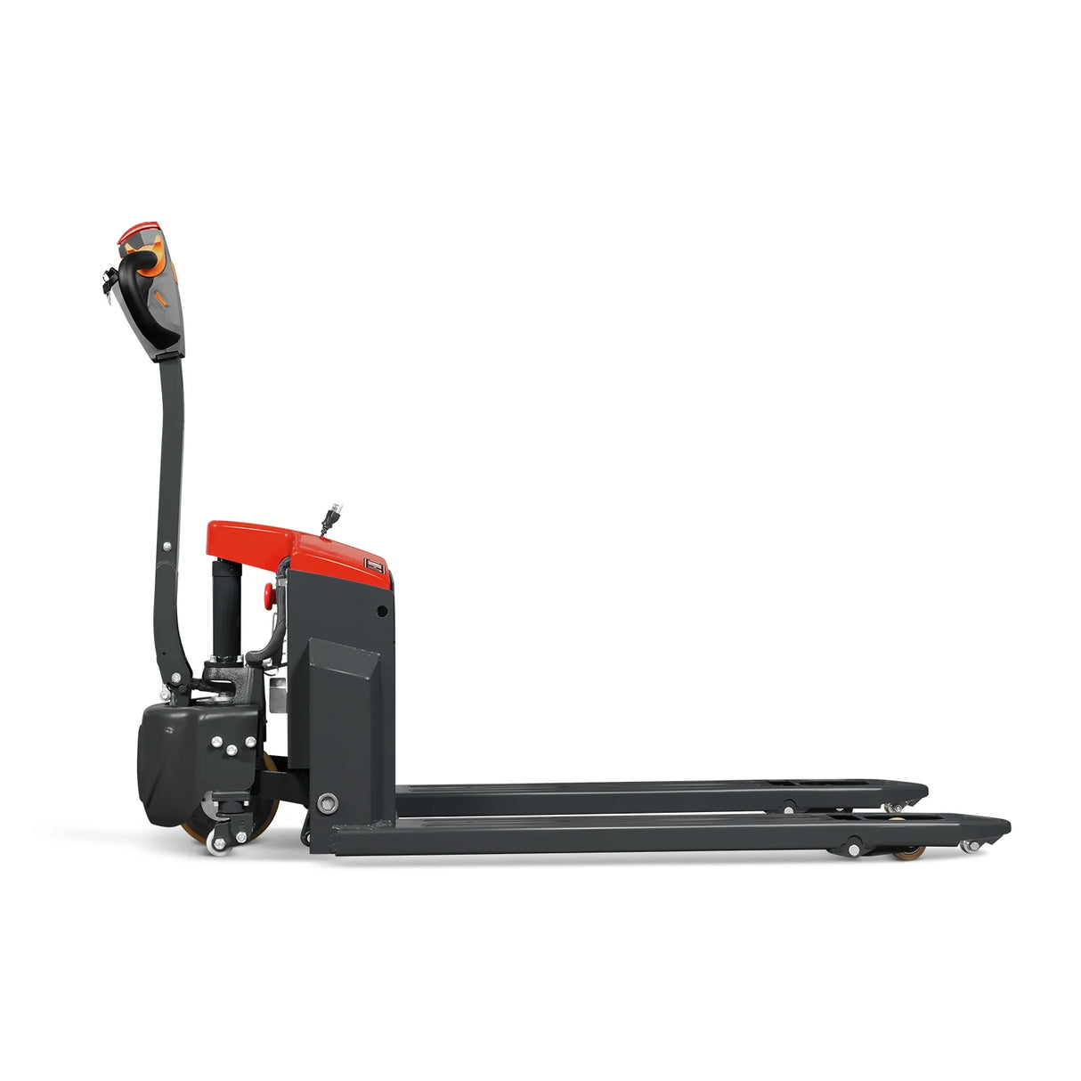 4400lbs Lithium-ion Electric Pallet Jack, 45"x27" Fork, 48V 50Ah Battery, Walkie Type Truck, EPT44