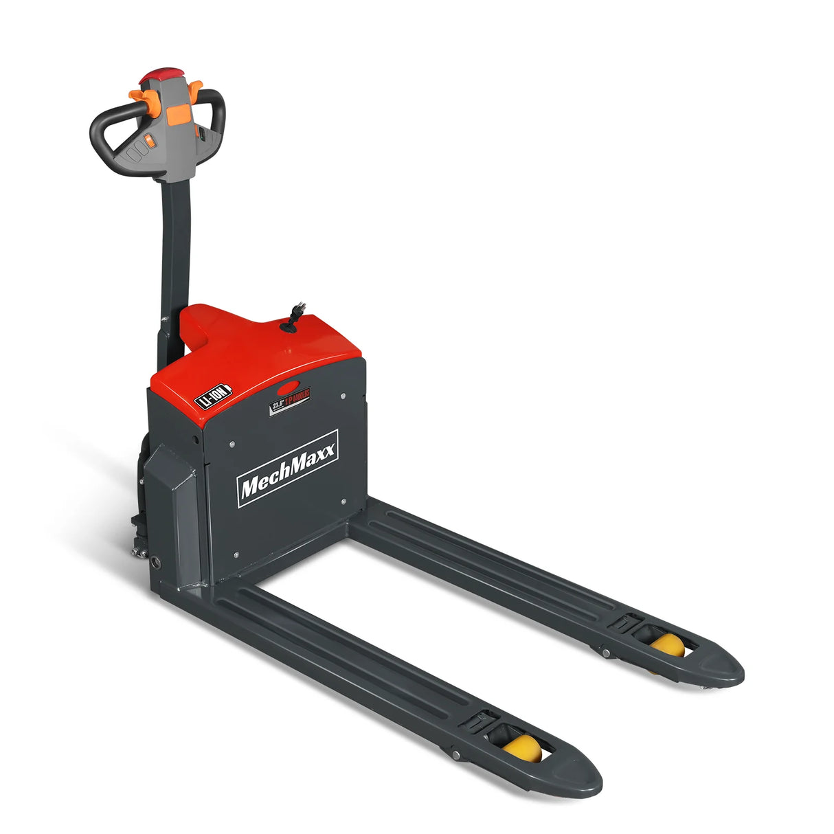 4400lbs Lithium-ion Electric Pallet Jack, 45"x27" Fork, 48V 50Ah Battery, Walkie Type Truck, EPT44