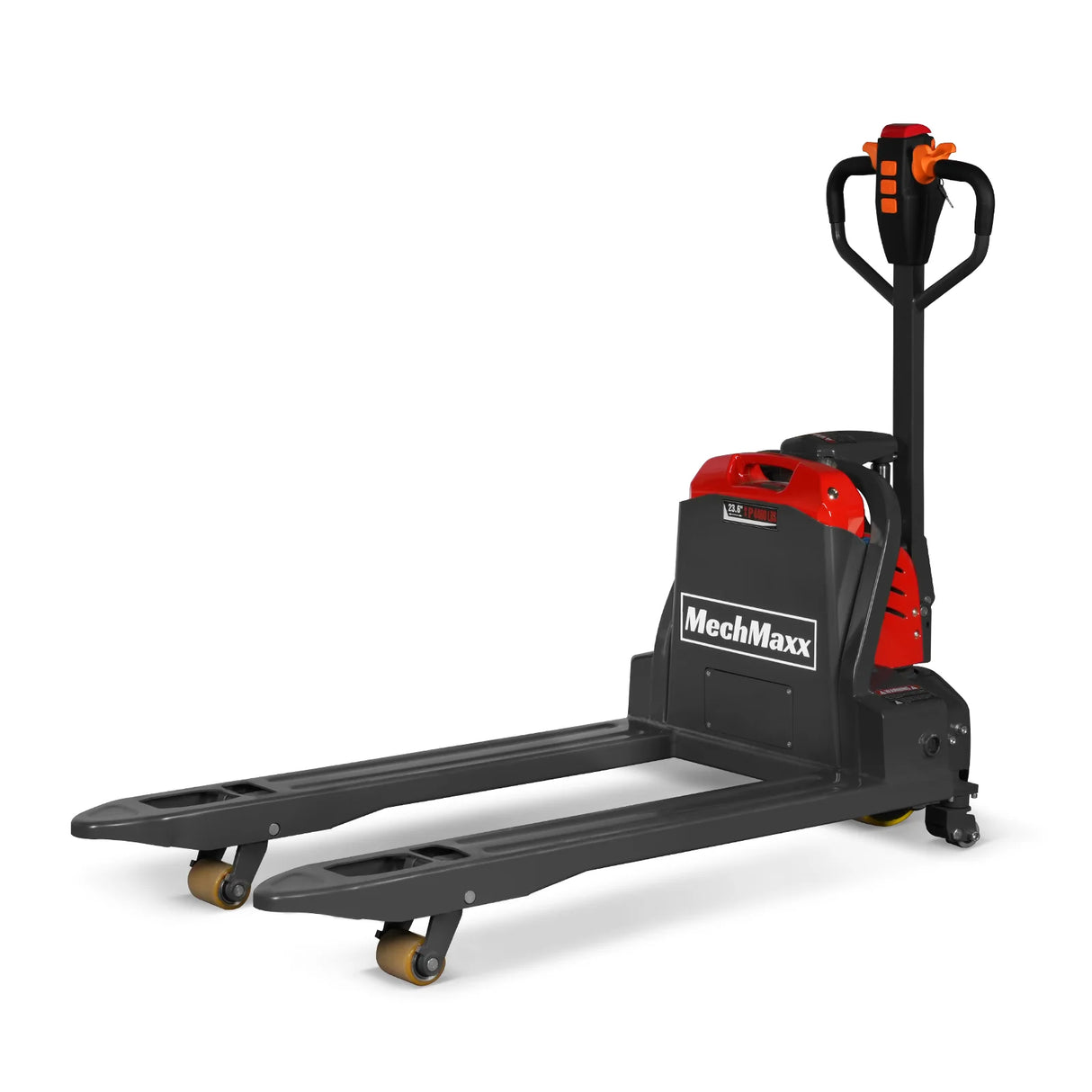 4400lbs Lithium-ion Electric Pallet Jack, 45"x27" Fork, 48V 30Ah Removable Battery, Walkie Type Truck, LPT44