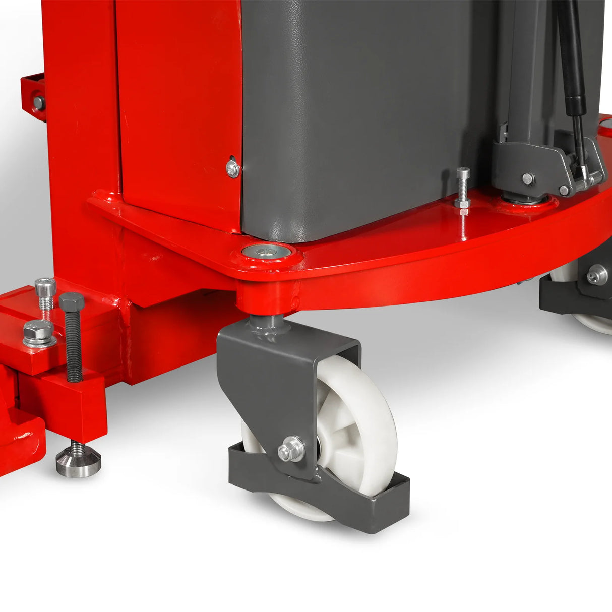 3300lbs Semi-Electric Straddle Stacker, 138" Lift, Adjustable Legs & Forks, S33-138S