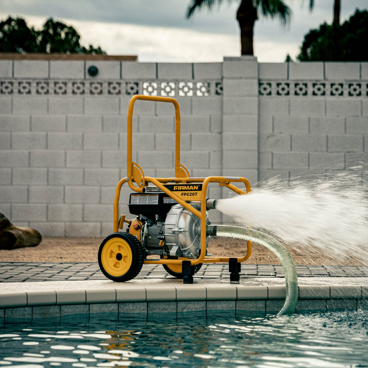 2-Inch Portable High Pressure Water and Semi-Trash Pump
