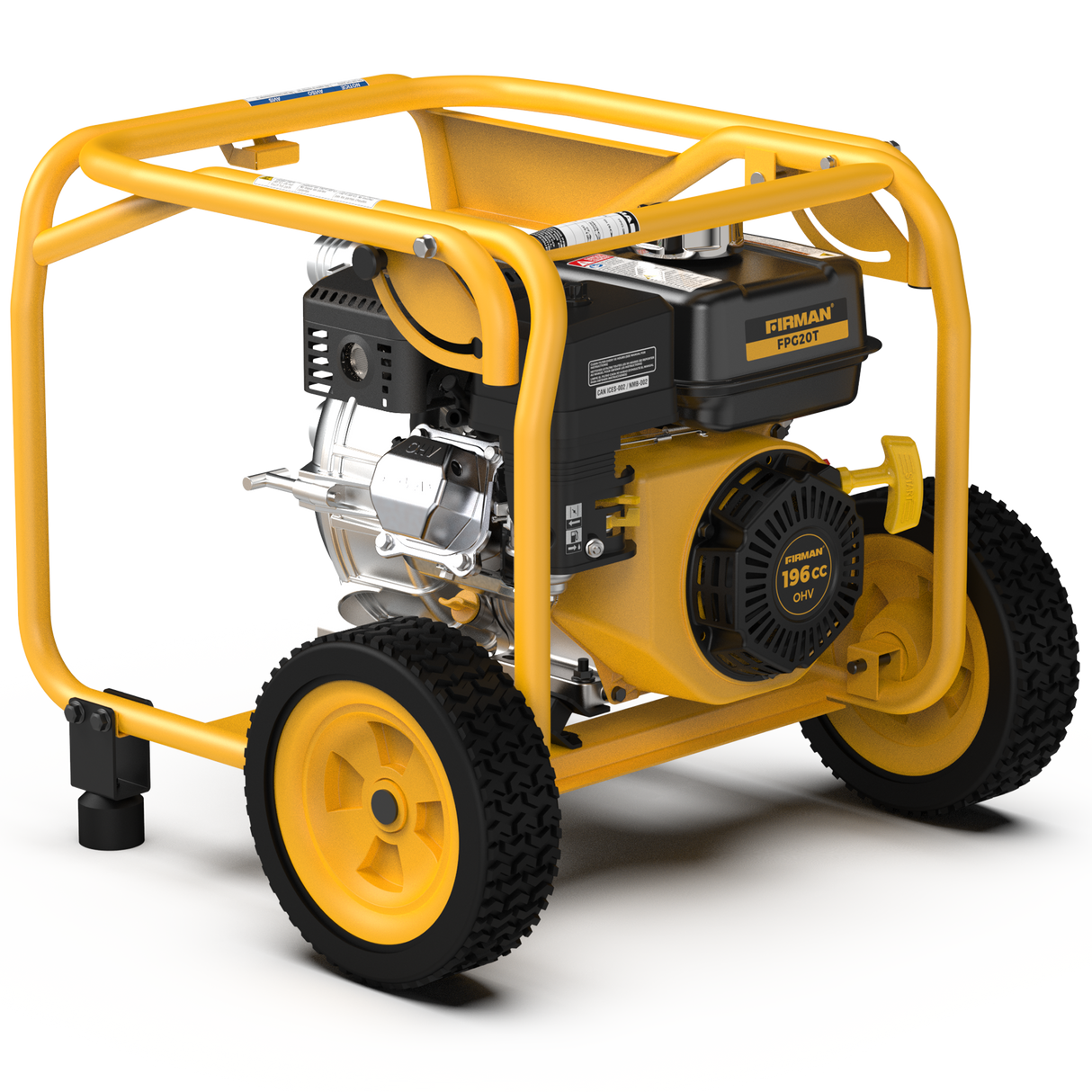 2-Inch Portable High Pressure Water and Semi-Trash Pump