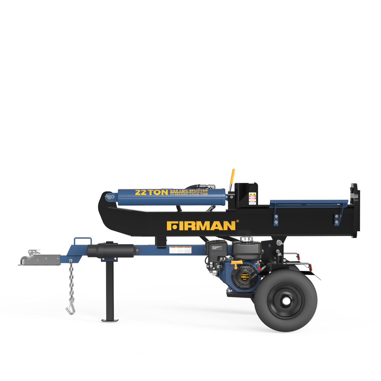 22-Ton Gas Powered Hydraulic Log Splitter