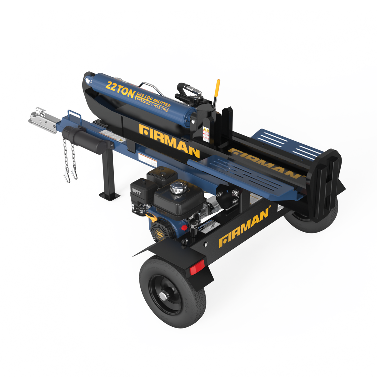 22-Ton Gas Powered Hydraulic Log Splitter
