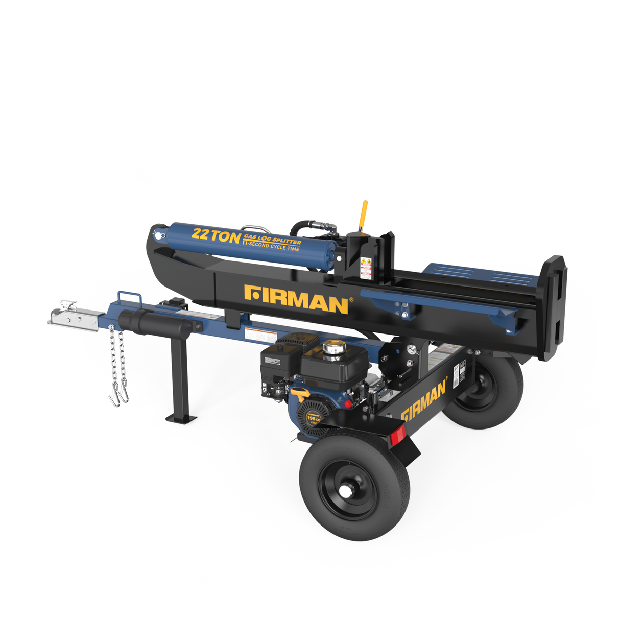 22-Ton Gas Powered Hydraulic Log Splitter