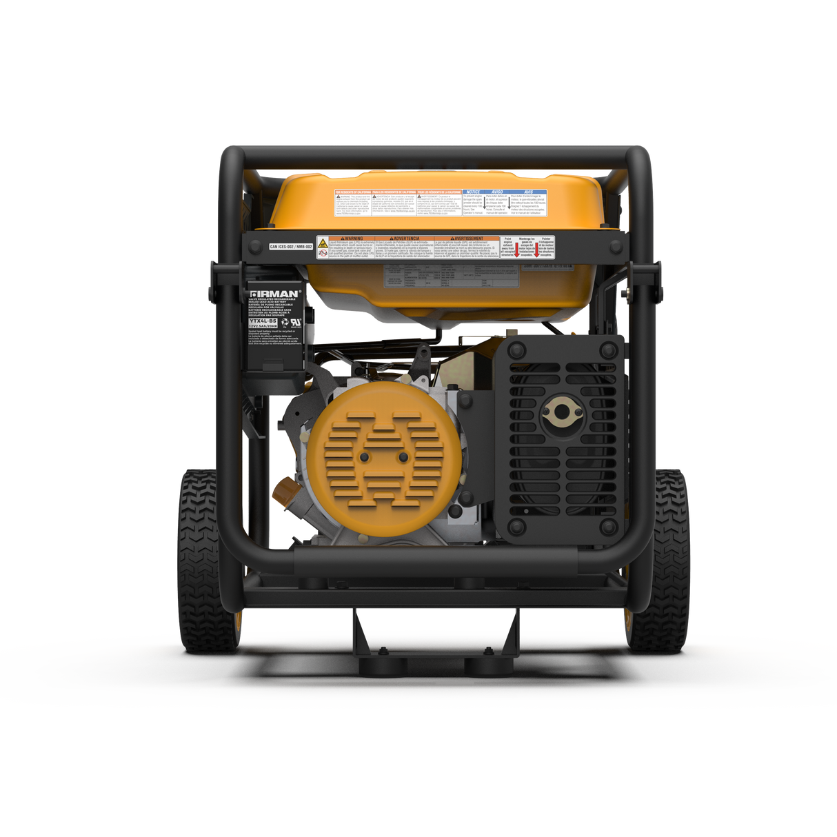 Dual Fuel Portable Generator 5700W Recoil Start 120/240V