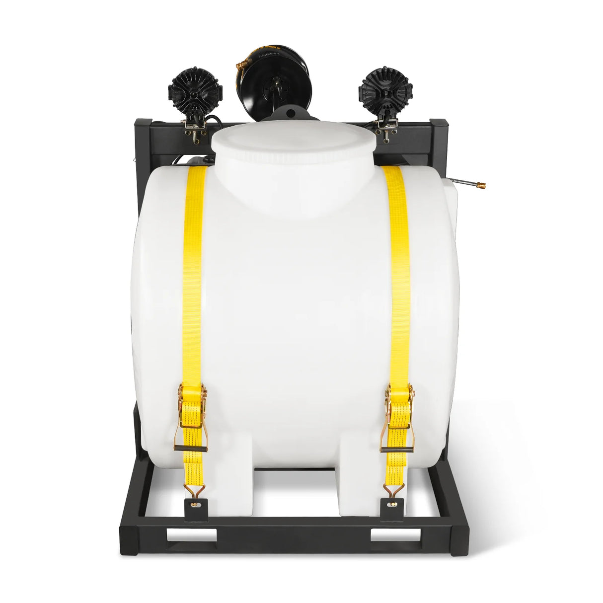 4000 PSI 4 GPM ZONSEN E-Start Engine Hot Water Pressure Washer Skid Mounted with 175 Gal Tank, HPW40DT