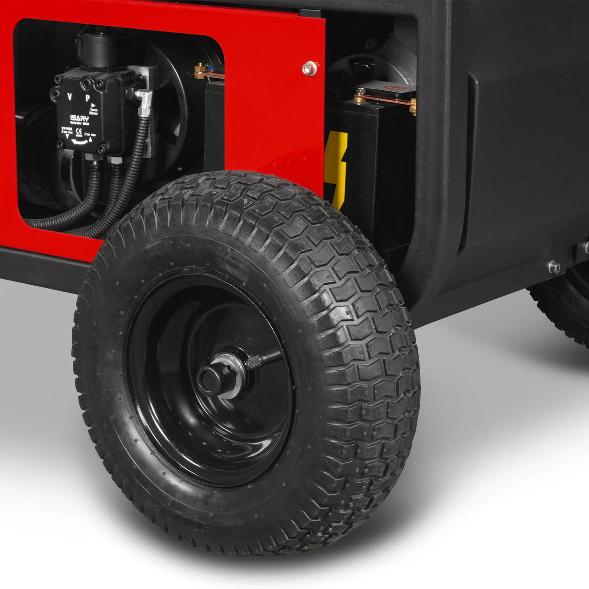 4000 PSI 4 GPM HONDA E-Start Engine Hot Water Pressure Washer with Hose Reel, HPW40H