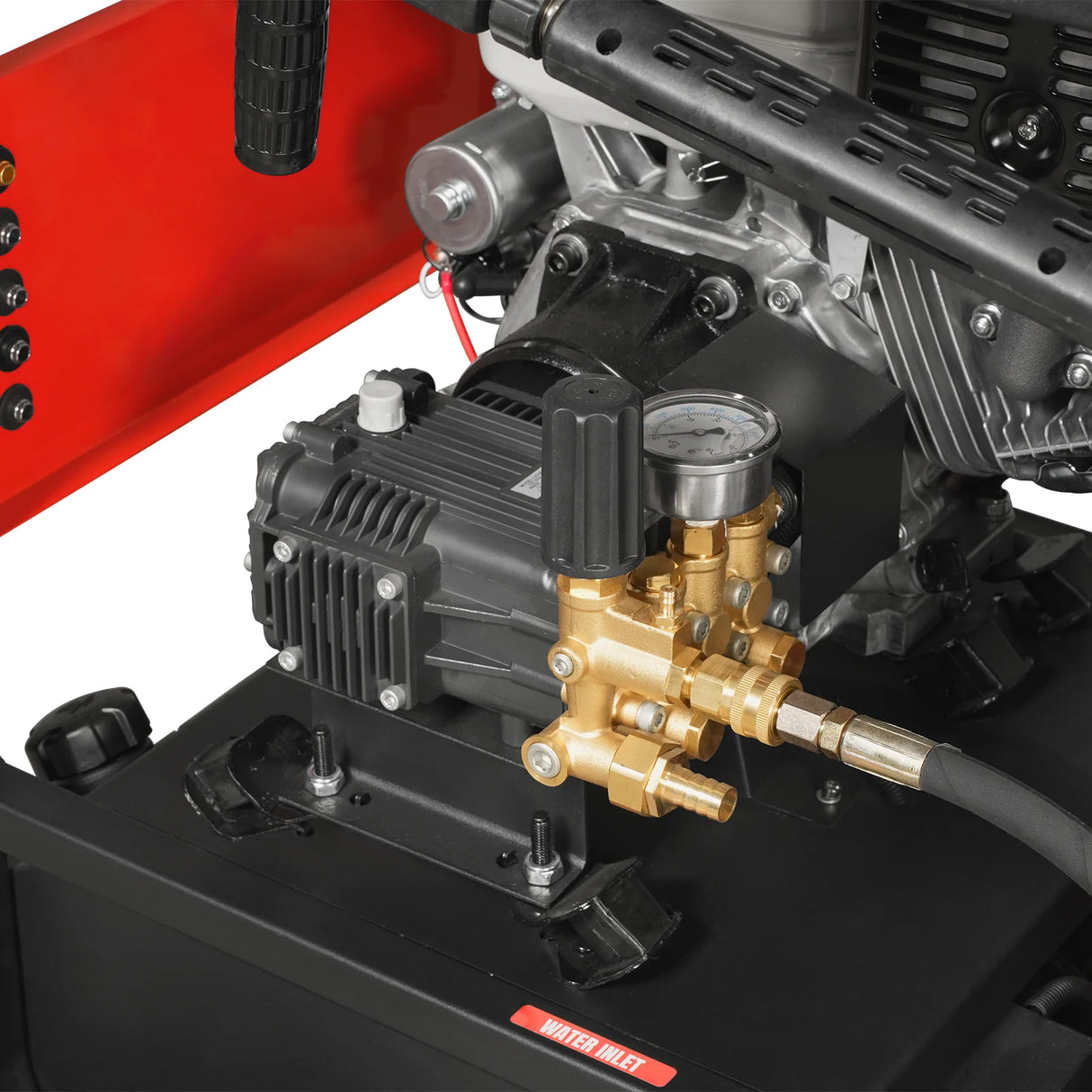 4000 PSI 4 GPM HONDA E-Start Engine Hot Water Pressure Washer with Hose Reel, HPW40H