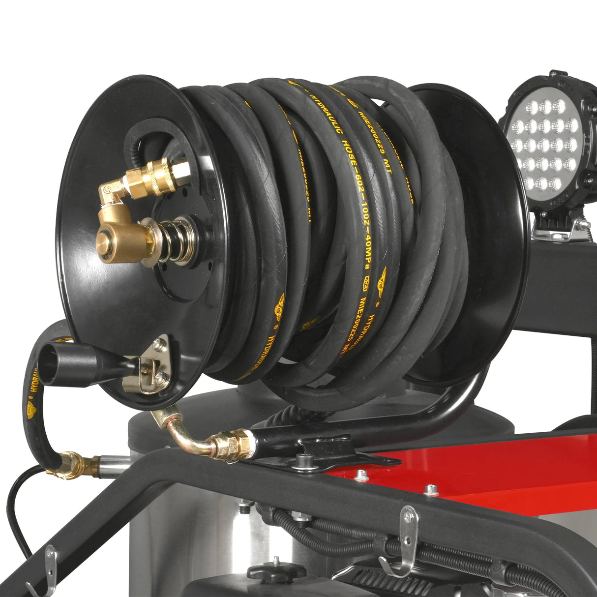 4000 PSI 4 GPM HONDA E-Start Engine Hot Water Pressure Washer Skid Mounted with 245 Gal Tank, HPW40HBT