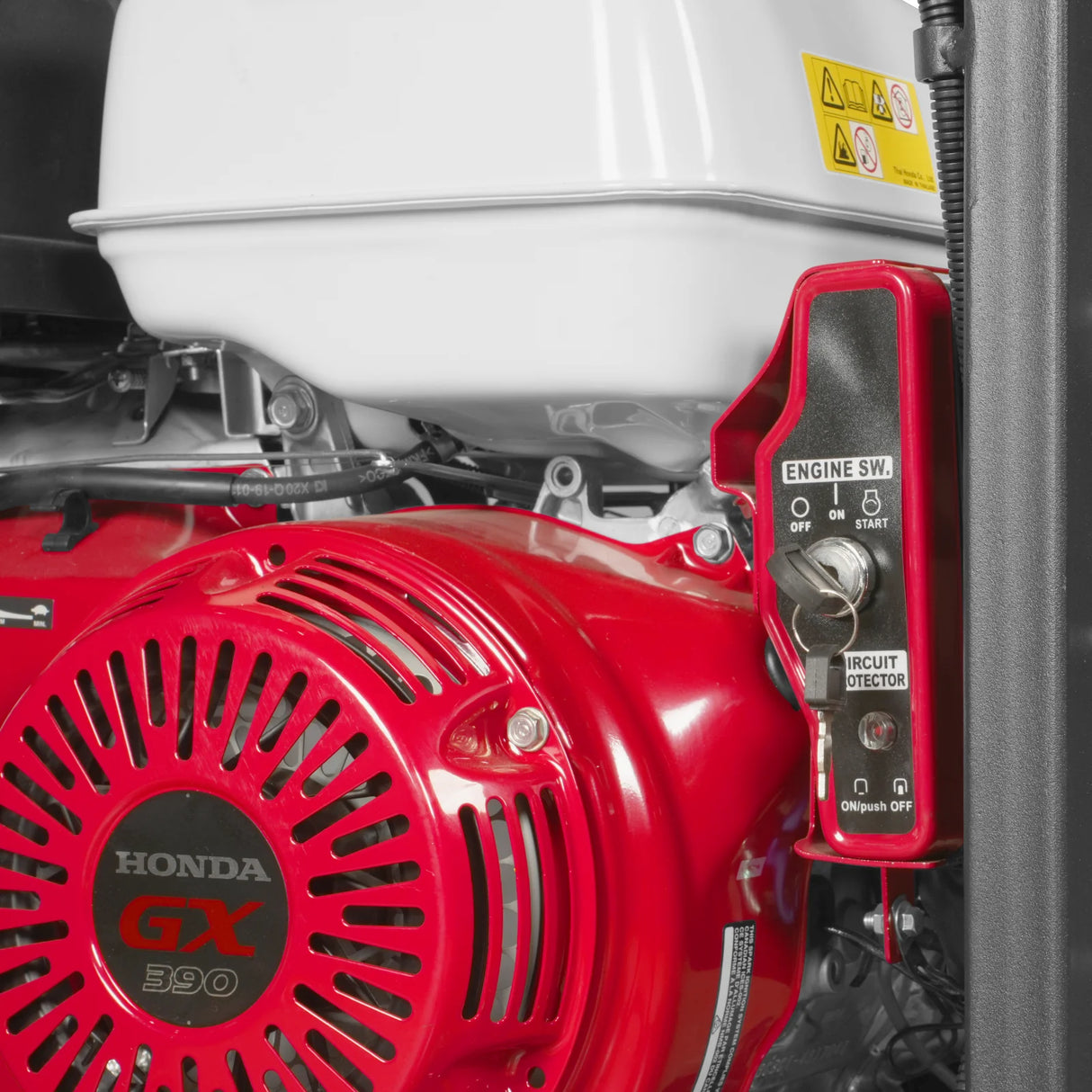 4000 PSI 4 GPM HONDA E-Start Engine Hot Water Pressure Washer Skid Mounted with 175 Gal Tank, HPW40HT