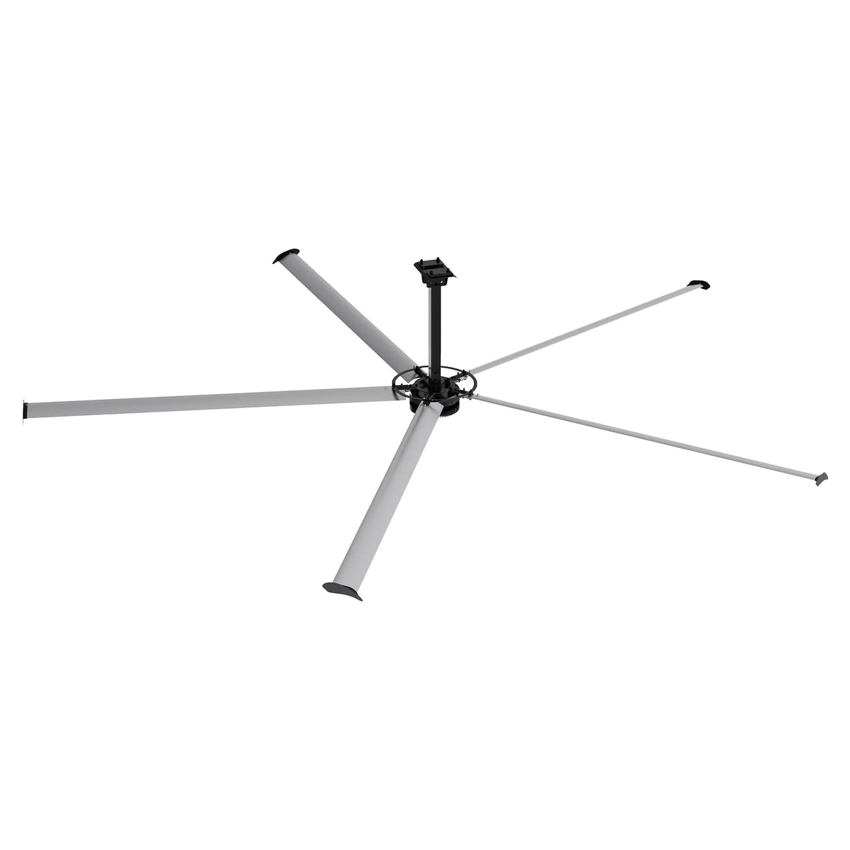 20FT HVLS Industrial Ceiling Fan 208-240V 1-Ph - Energy Efficient Large Area Air Circulation for Fan Warehouses & Factories, 20FT1PH