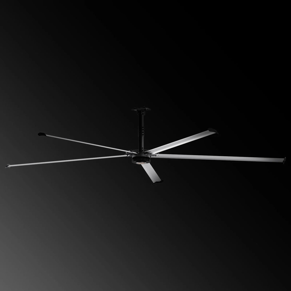 20FT HVLS Industrial Ceiling Fan 208-240V 3-Phase - Energy Efficient Large Area Air Circulation for Fan Warehouses & Factories 20FT3PH