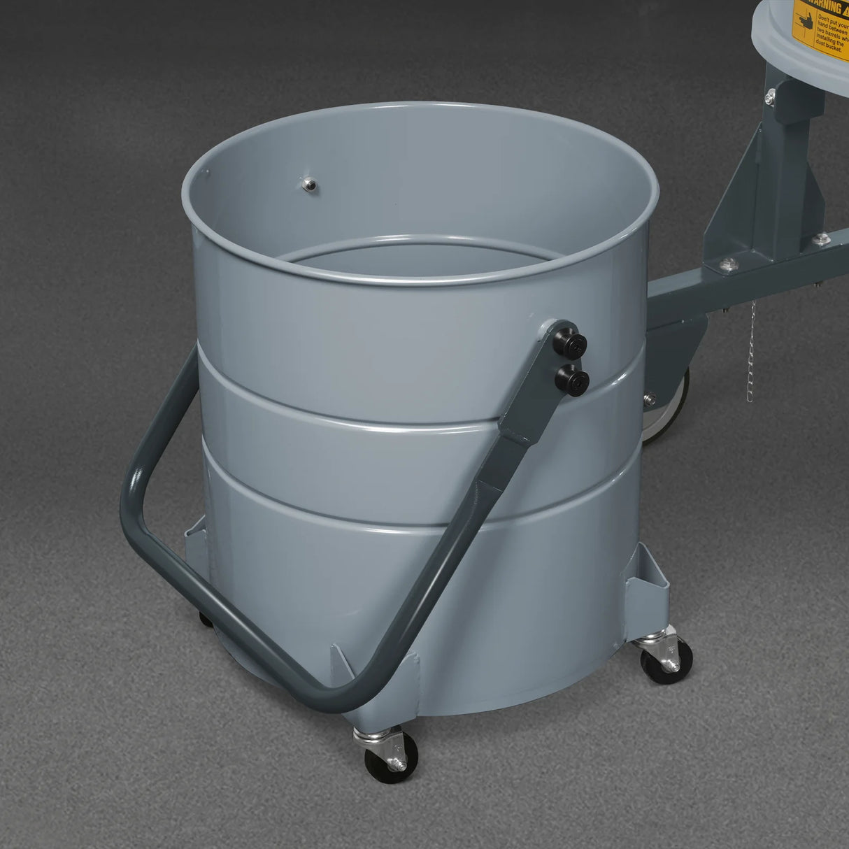 Industrial Wet/Dry Vacuum Cleaner with HEPA Filter Three Motor 3.3 HP 285 CFM 16 Gallon - 110V 1 Phase, IVA3M