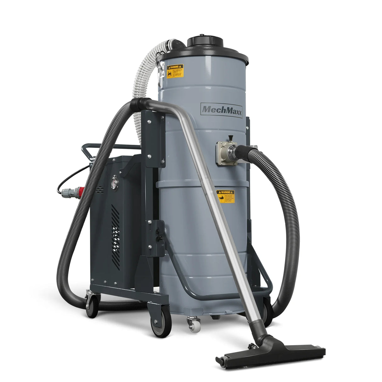 Industrial Wet/Dry Vacuum Cleaner with HEPA Filter Continuous Duty 8.6 HP 364 CFM 26.4 Gallon - 230V 3Phase, IVB230
