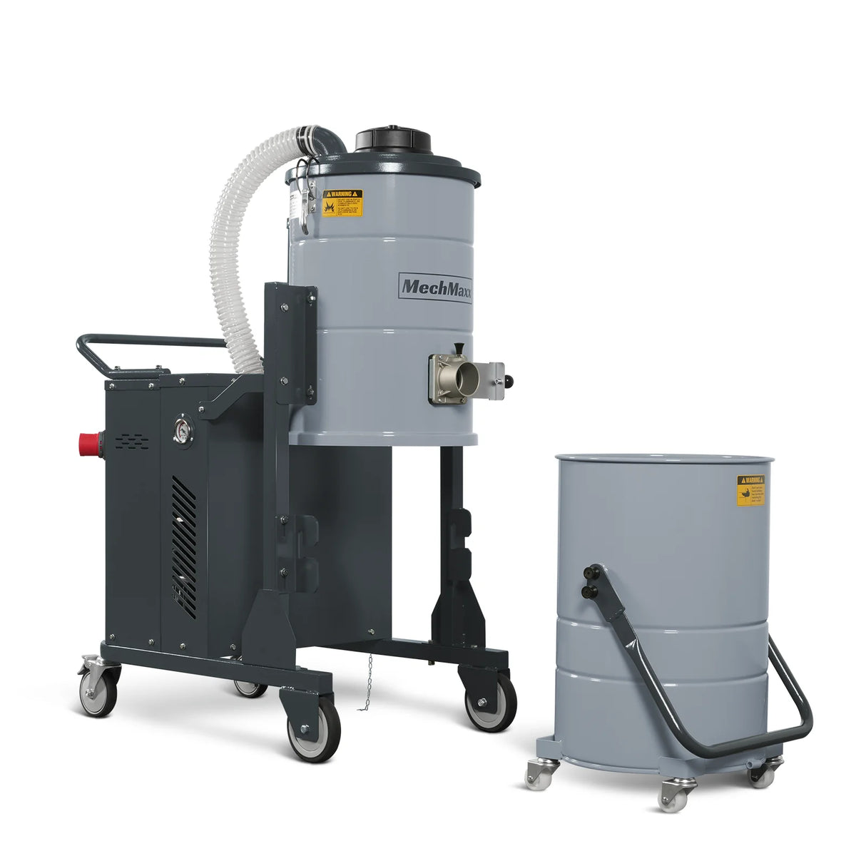 Industrial Wet/Dry Vacuum Cleaner with HEPA Filter Continuous Duty 8.6 HP 364 CFM 26.4 Gallon - 230V 3Phase, IVB230