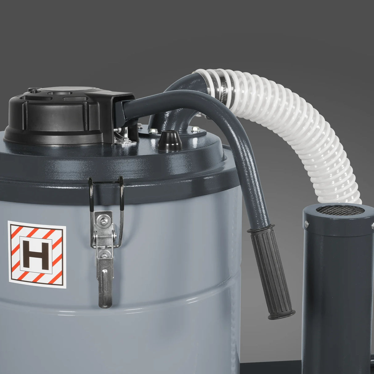 Industrial Wet/Dry Vacuum Cleaner with HEPA Filter Continuous Duty 8.6 HP 364 CFM 26.4 Gallon - 230V 3Phase, IVB230