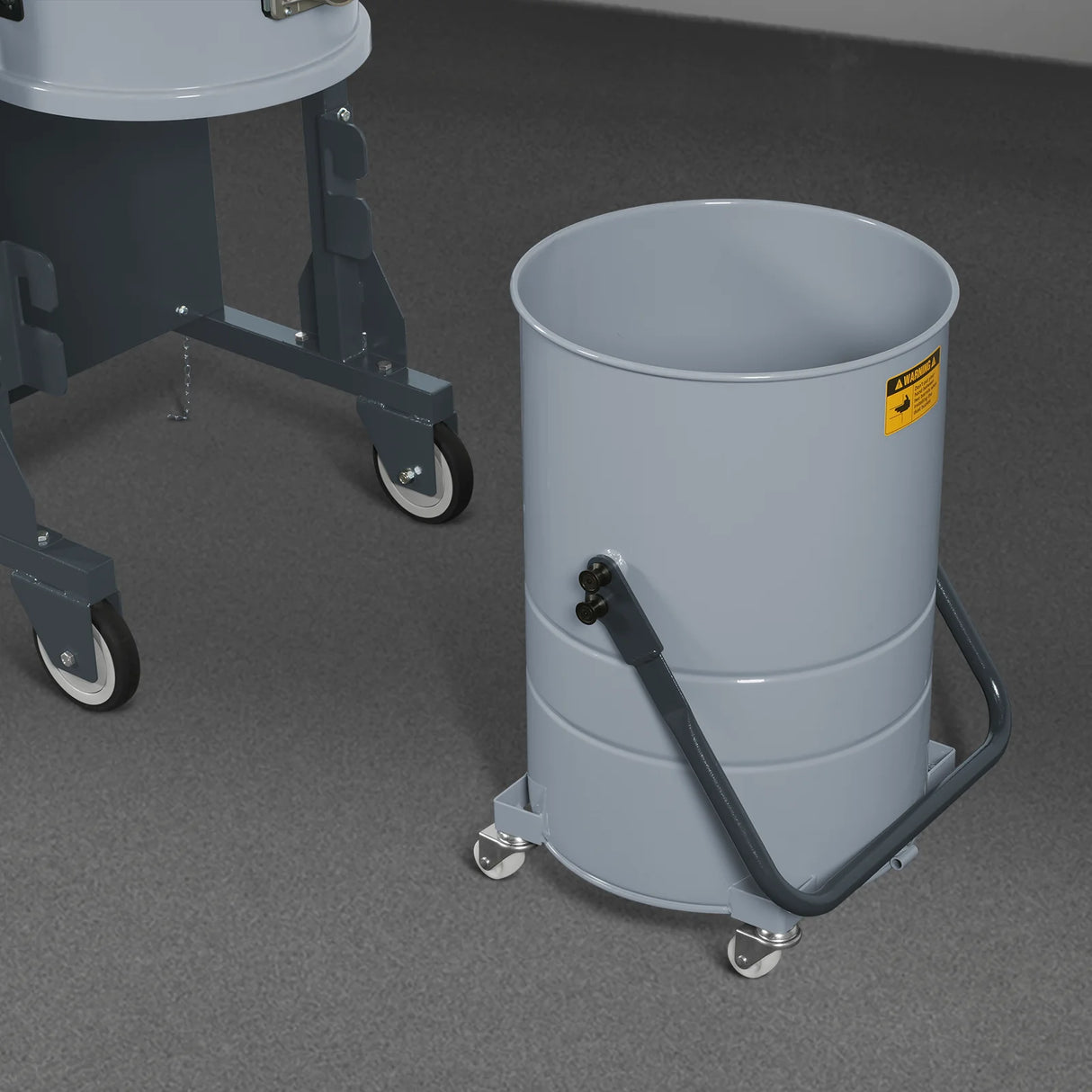 Industrial Wet/Dry Vacuum Cleaner with HEPA Filter Continuous Duty 8.6 HP 364 CFM 26.4 Gallon - 480V 3Phase, IVB480