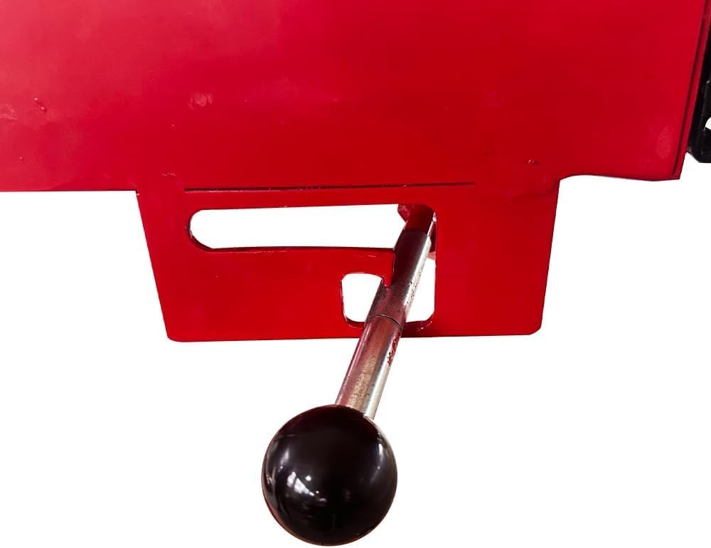 Katool KT-MOTO150LT motorcycle lift safety lock detail