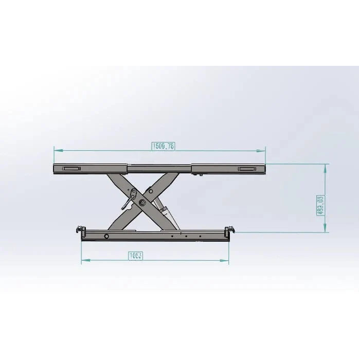 Katool KT-RJ50 5,000 lb Rolling Jack