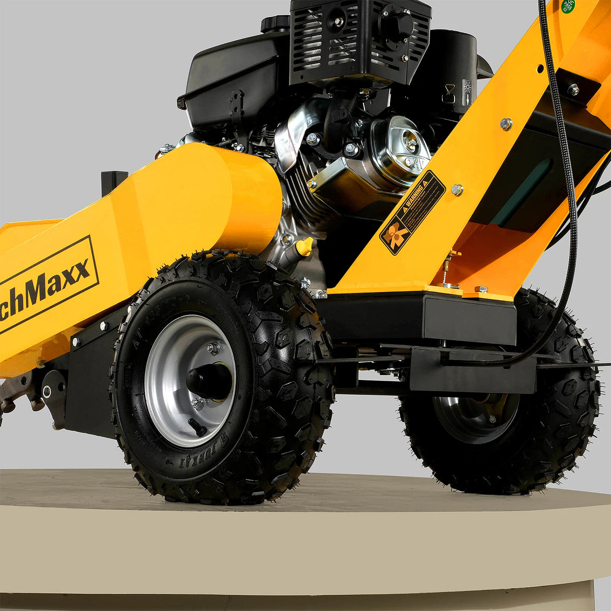 MechMaxx 15-inch 14hp 429cc KOHLER E-Start Stump Grinder with Tow Bar, SG380