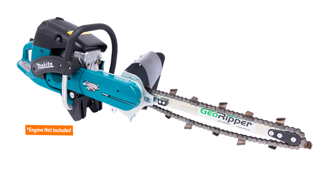 MiniTrencher GeoRipper T/A M500 Trenching Attachment for Makita