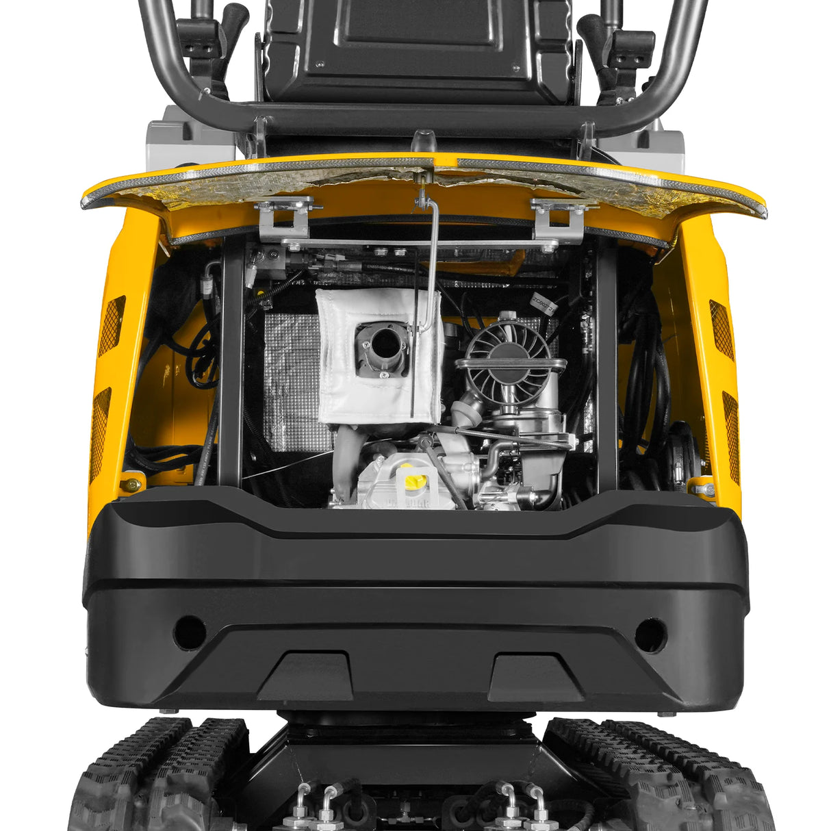 Mini Compact Excavator B&S VANGUARD 408cc 14hp Engine, 65.7" Max. Digging Depth, 2370 LBS Operating Weight, MEC10