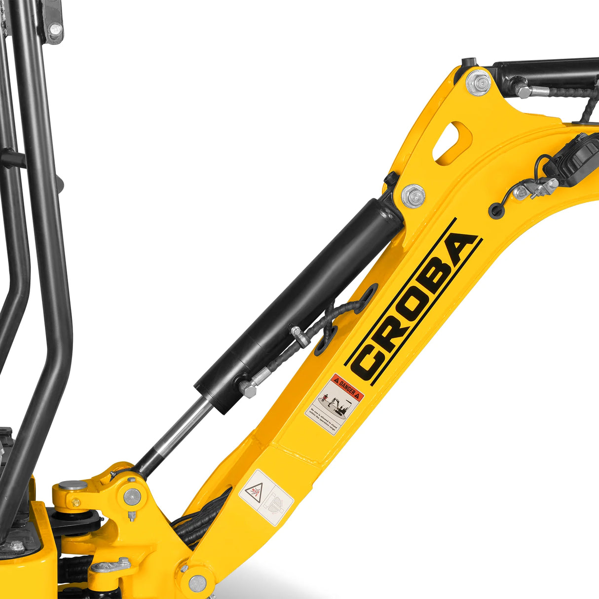 Mini Compact Excavator B&S VANGUARD 408cc 14hp Engine, 65.7" Max. Digging Depth, 2370 LBS Operating Weight, MEC10