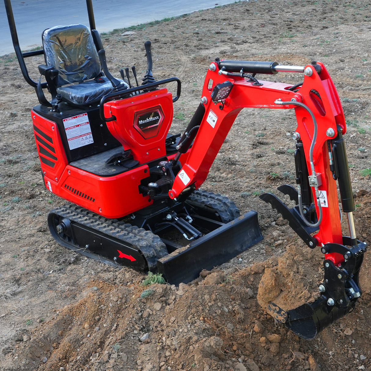 Mini Compact Excavator HONDA GX390 Engine, 65.7" Max. Digging Depth, 2280 LBS Operating Weight, MEC10