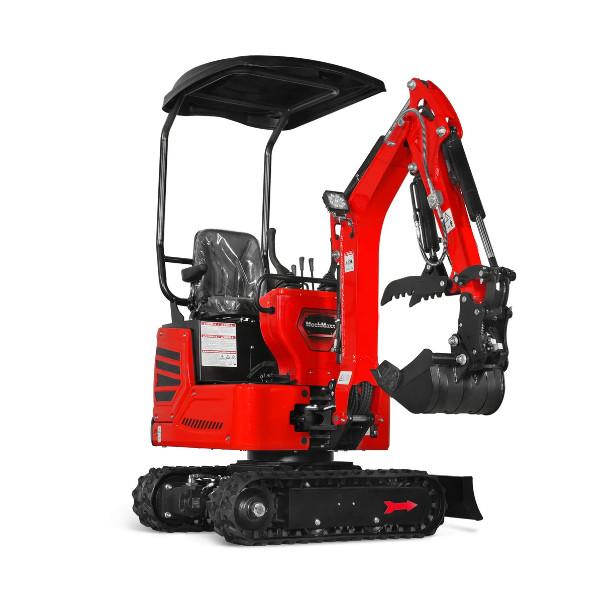 Mini Compact Excavator HONDA GX390 Engine, 65.7" Max. Digging Depth, 2280 LBS Operating Weight, MEC10