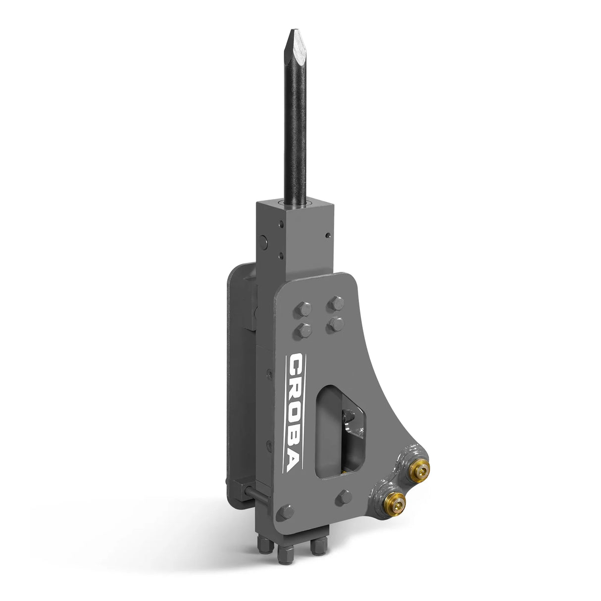 Hydraulic Breaker Hammer for Mini Compact Excavator MEC17, MEC17PRO, 360 J Impact Energy, 700-1200 Bpm (SKU: 150533; 150534)