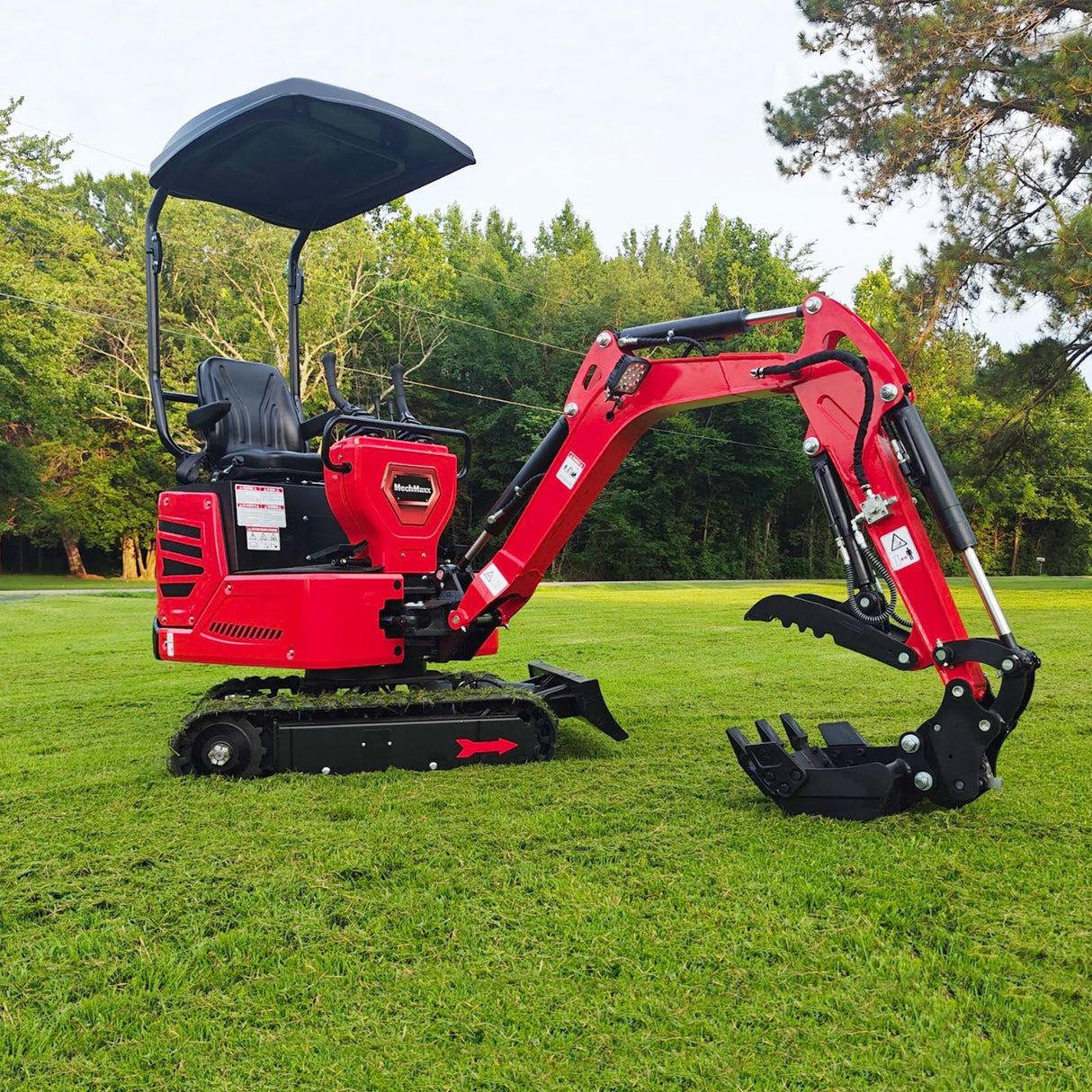 Mini Compact Excavator HONDA GX390 Engine, 65.7" Max. Digging Depth, 2280 LBS Operating Weight, MEC10