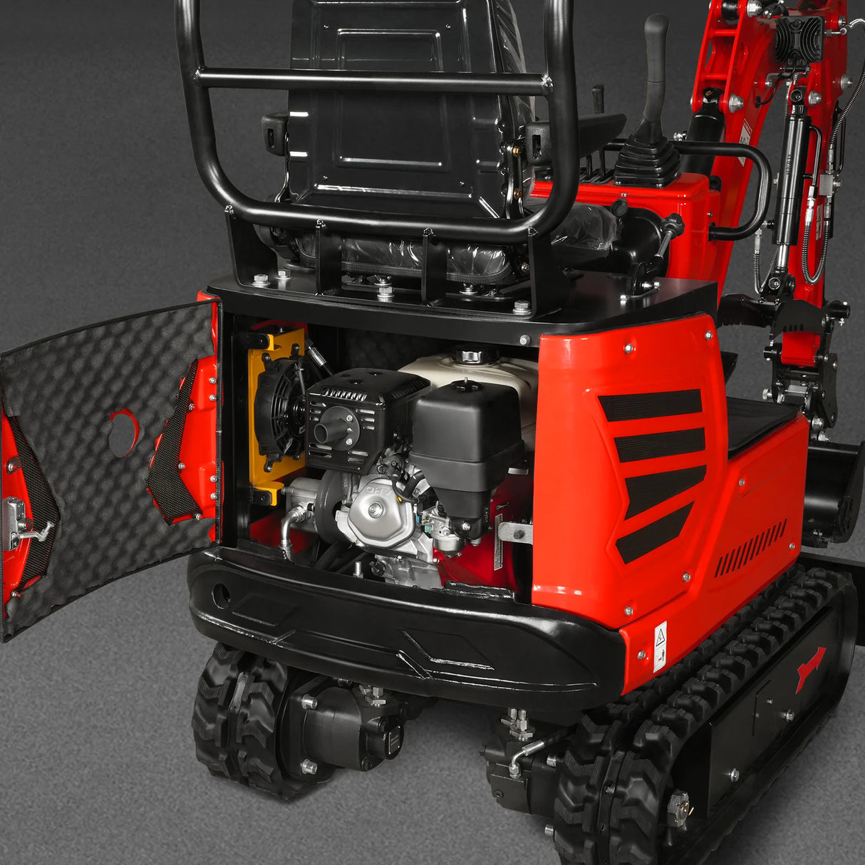 Mini Compact Excavator HONDA GX390 Engine, 65.7" Max. Digging Depth, 2280 LBS Operating Weight, MEC10