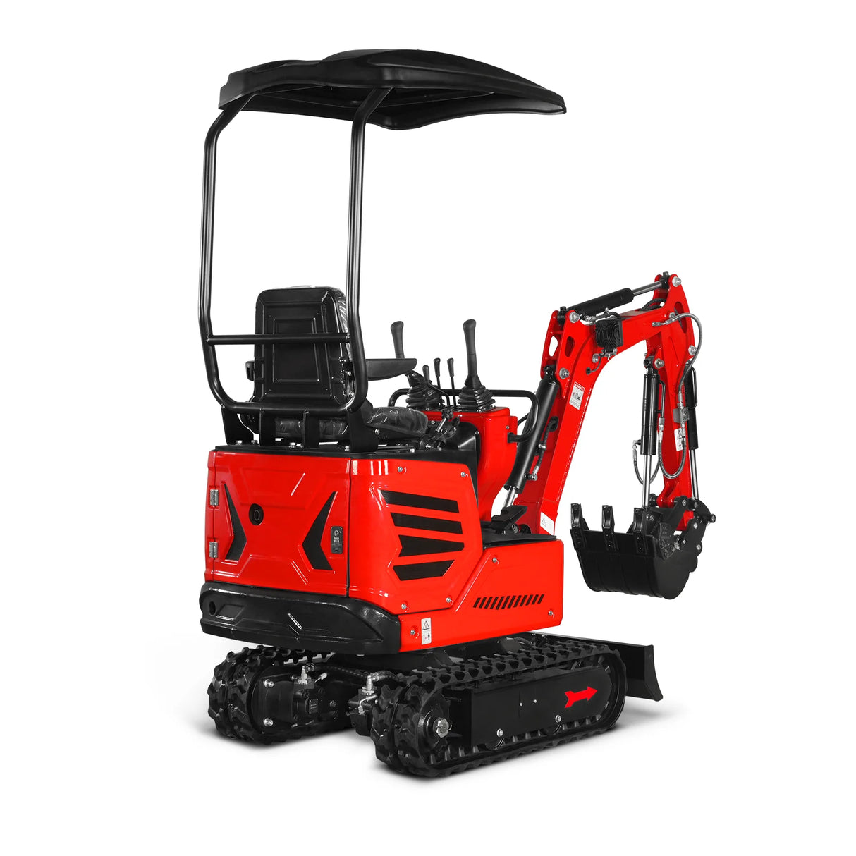 Mini Compact Excavator HONDA GX390 Engine, 65.7" Max. Digging Depth, 2280 LBS Operating Weight, MEC10