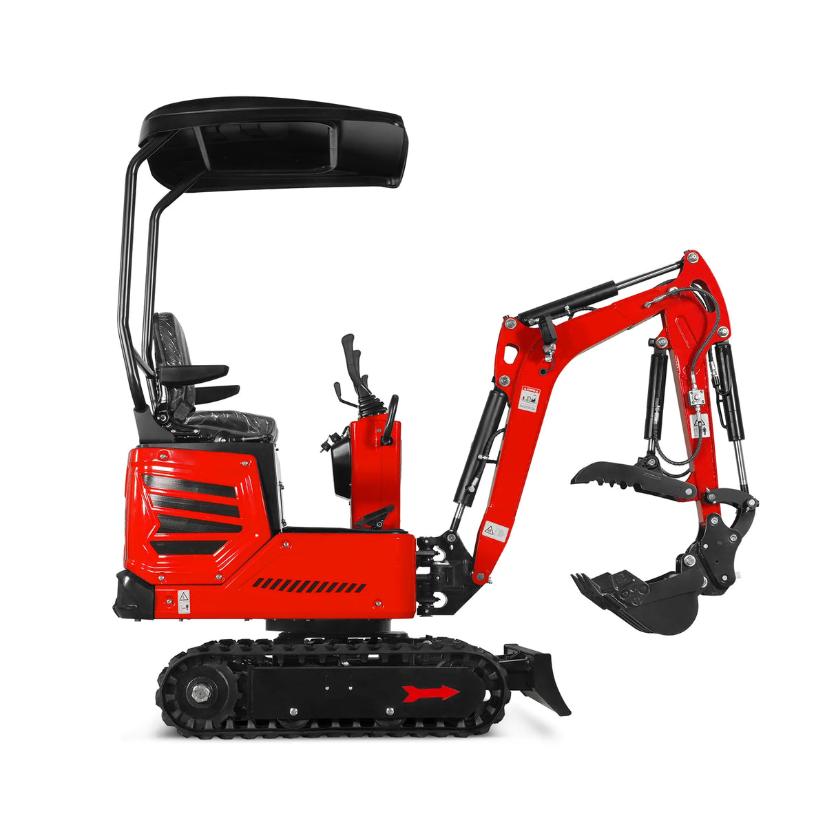 Mini Compact Excavator HONDA GX390 Engine, 65.7" Max. Digging Depth, 2280 LBS Operating Weight, MEC10
