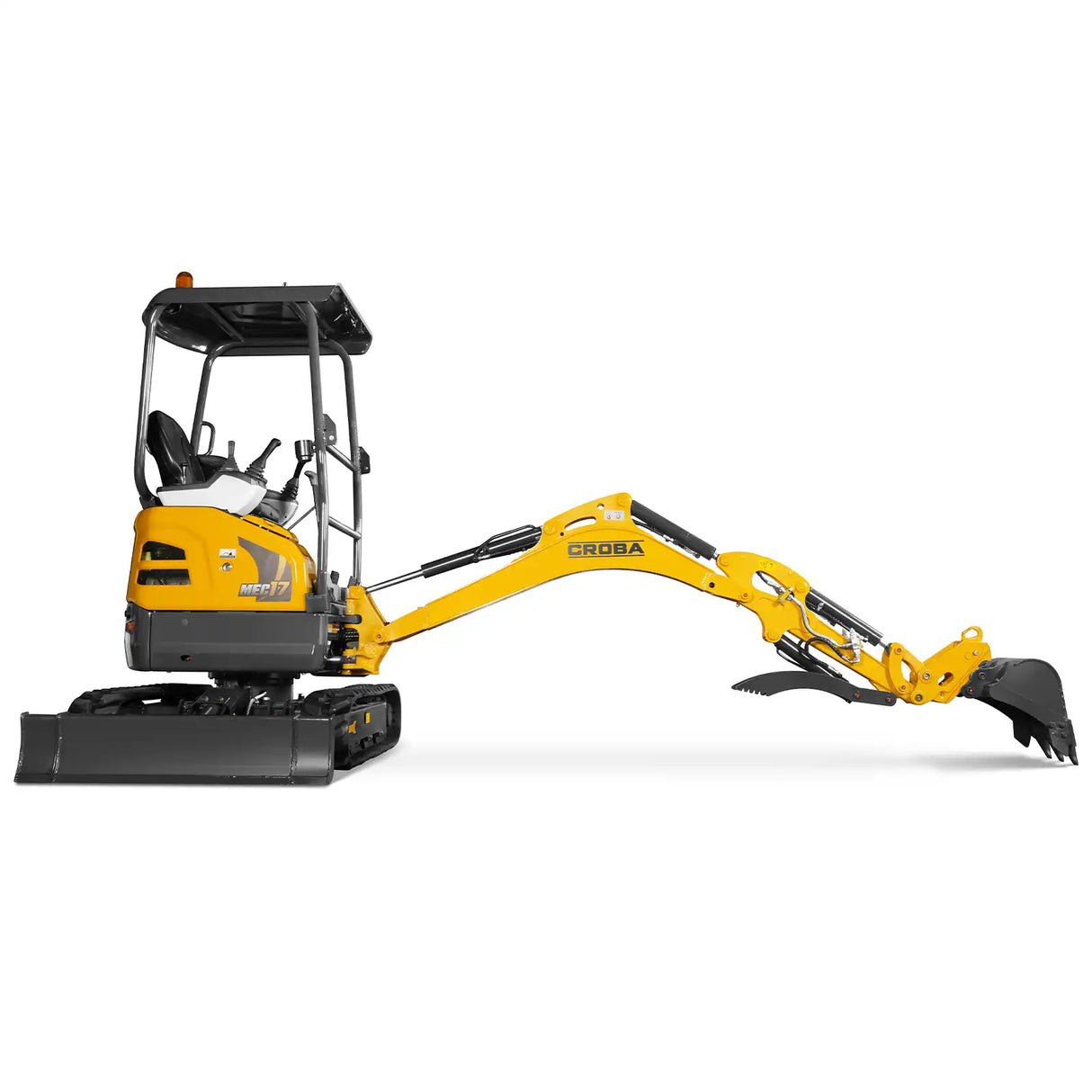 Mini Compact Excavator Kubota D902 Engine, 89" Max. Digging Depth, 4145 LBS Operating Weight, MEC17