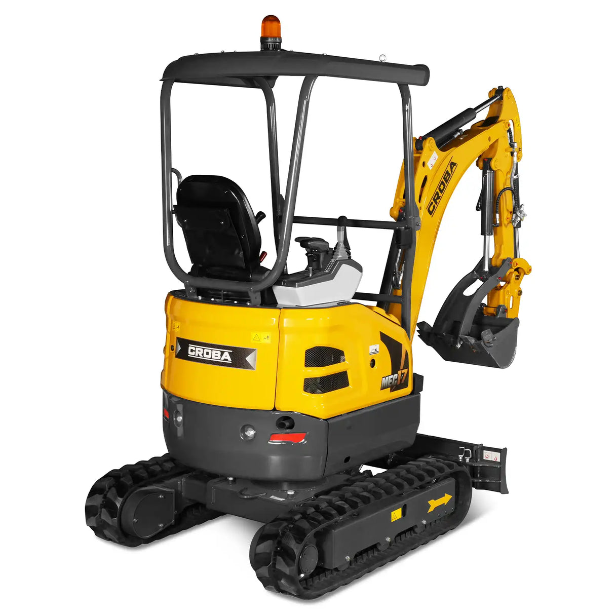 Mini Compact Excavator Kubota D902 Engine, 89" Max. Digging Depth, 4145 LBS Operating Weight, MEC17