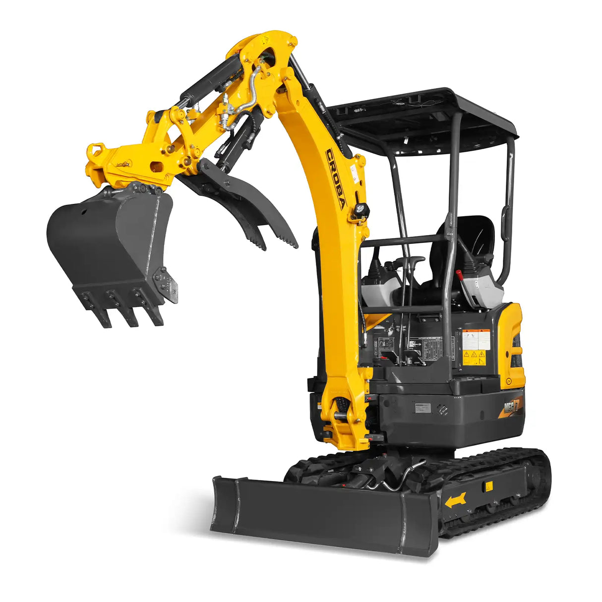 Mini Compact Excavator Kubota D902 Engine, 89" Max. Digging Depth, 4145 LBS Operating Weight, MEC17