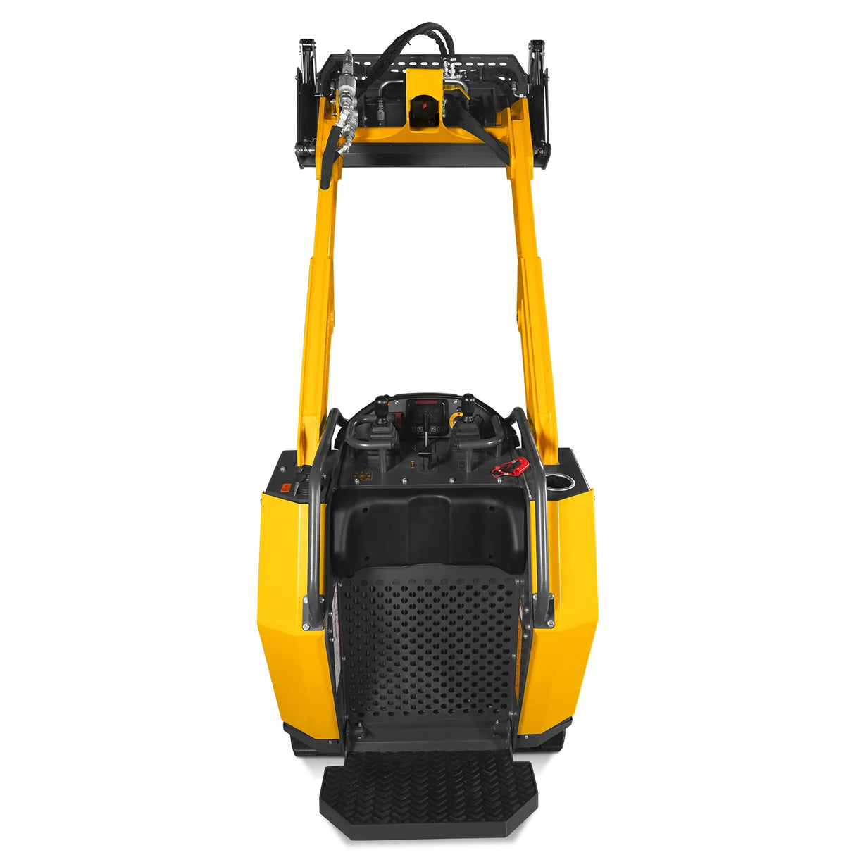 Mini Skid Steer Stand On Compact Track Loader ( 4 in 1 bucket included ) with 25HP KUBOTA D1105 Diesel Engine, Common Industry Interface (CII), CROBA STL1000