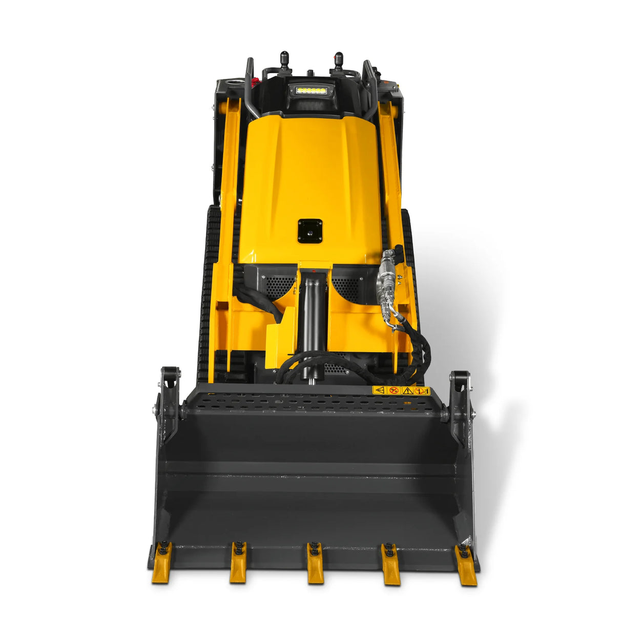 Mini Skid Steer Stand On Compact Track Loader ( 4 in 1 bucket included ) with 25HP KUBOTA D1105 Diesel Engine, Common Industry Interface (CII), CROBA STL1000