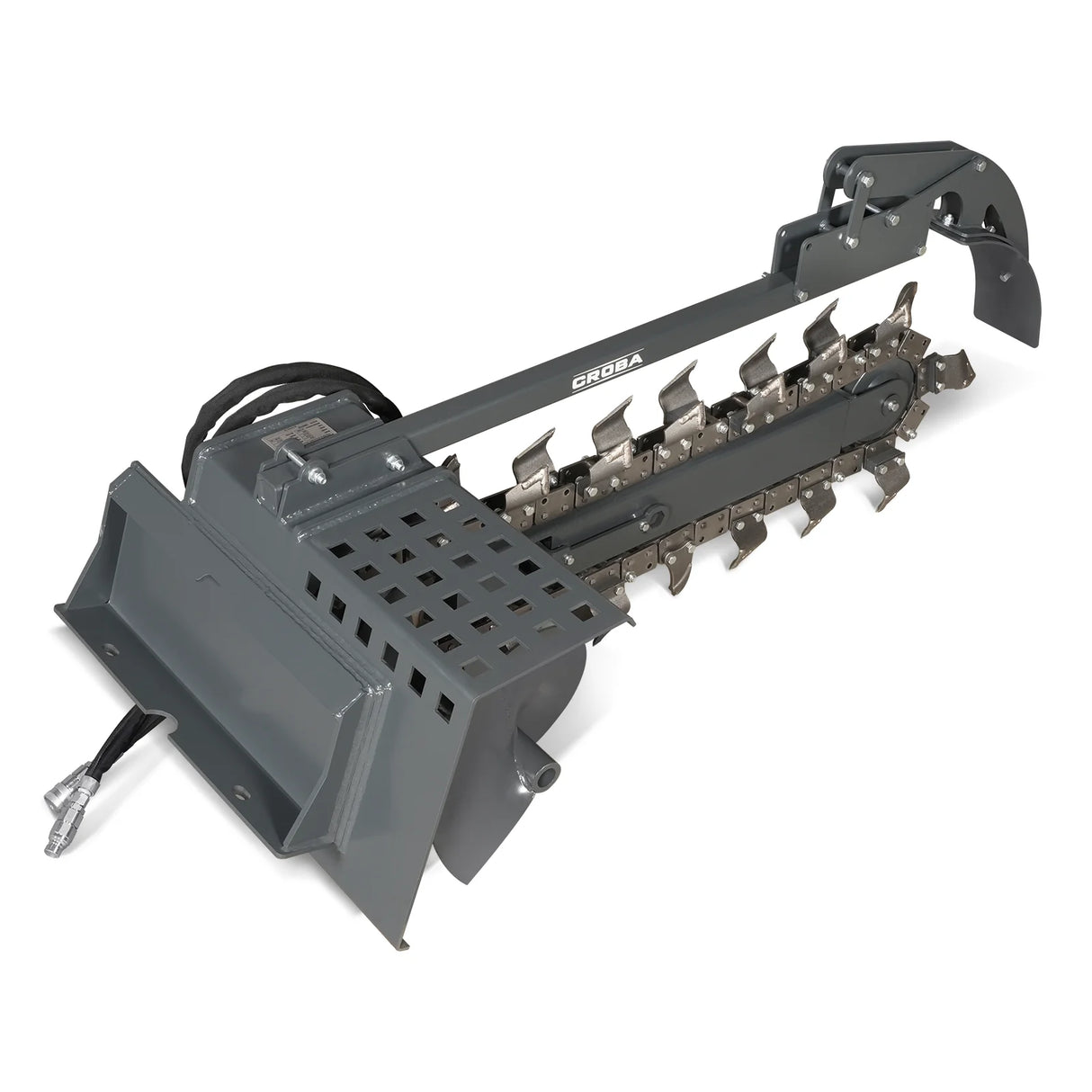 20'' Cutting Depth Mini Skid Steer Trencher