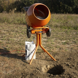 Brave MIXZR Direct Drive Cement Mixer | 5-Cu. Ft.