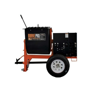 Brave Mortar Mixer | 6 Cu. Ft. Poly Drum | Honda GX240