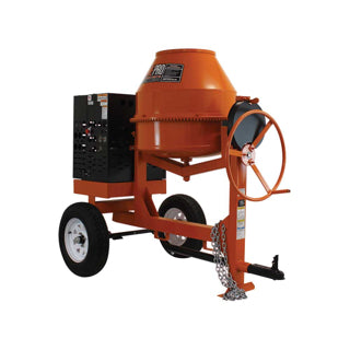 Brave Concrete Mixer | 9 Cu. Ft. Steel Drum | Honda GX270