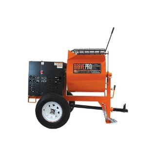 Brave Mortar Mixer | 6 Cu. Ft. Steel Drum | Honda GX240