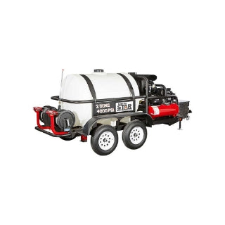 NorthStar Hot Water Pressure Washer Trailer Mounted 4000 PSI 7.0 GPM Gas E740
