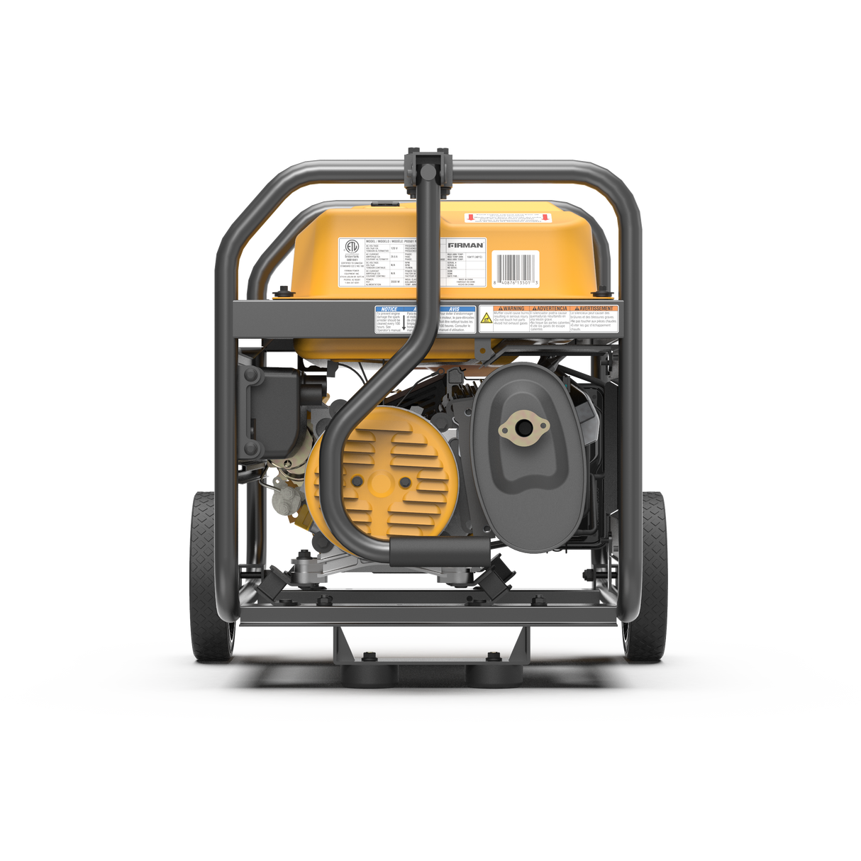 Gas Portable Generator 4450W Recoil Start 120V