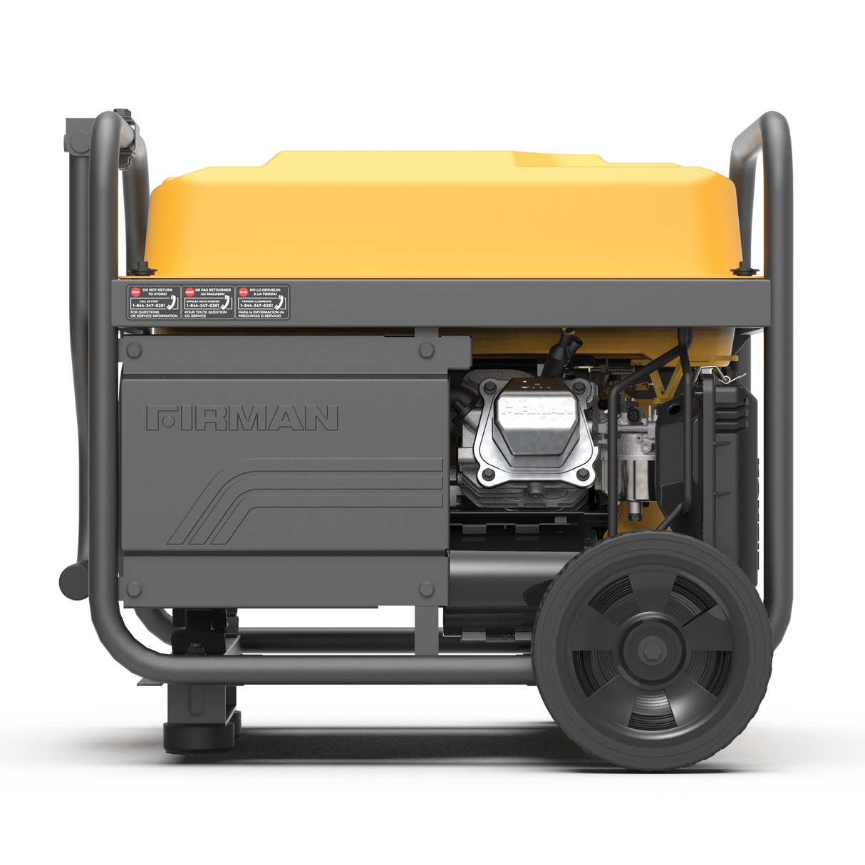 Gas Portable Generator 4450W Recoil Start 120V