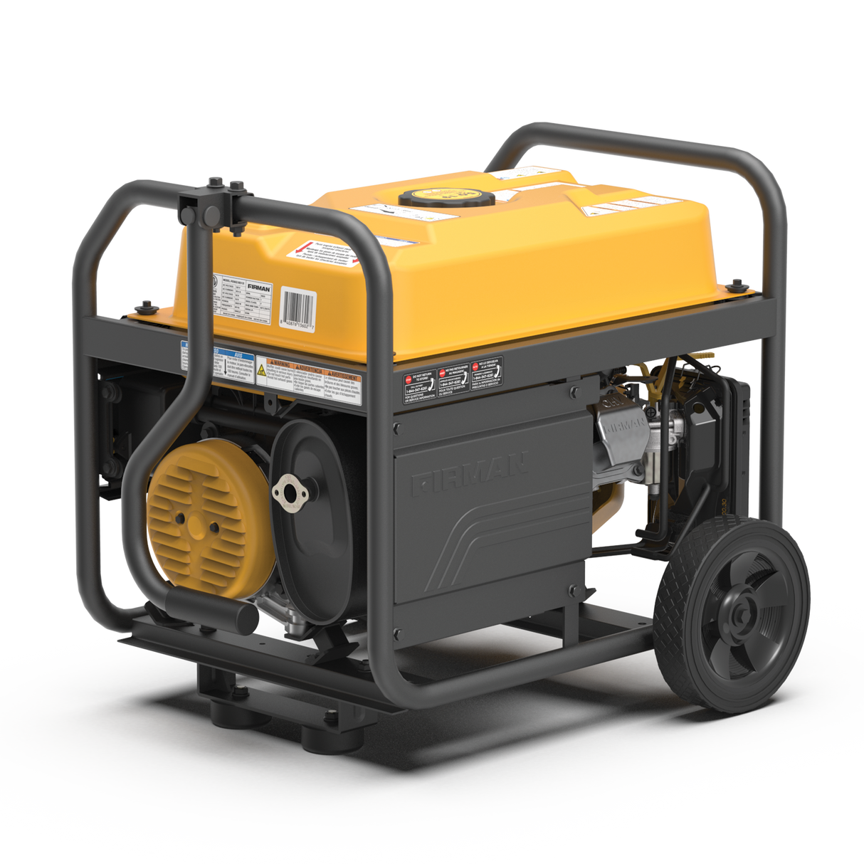 Gas Portable Generator 4550W Recoil Start 120V