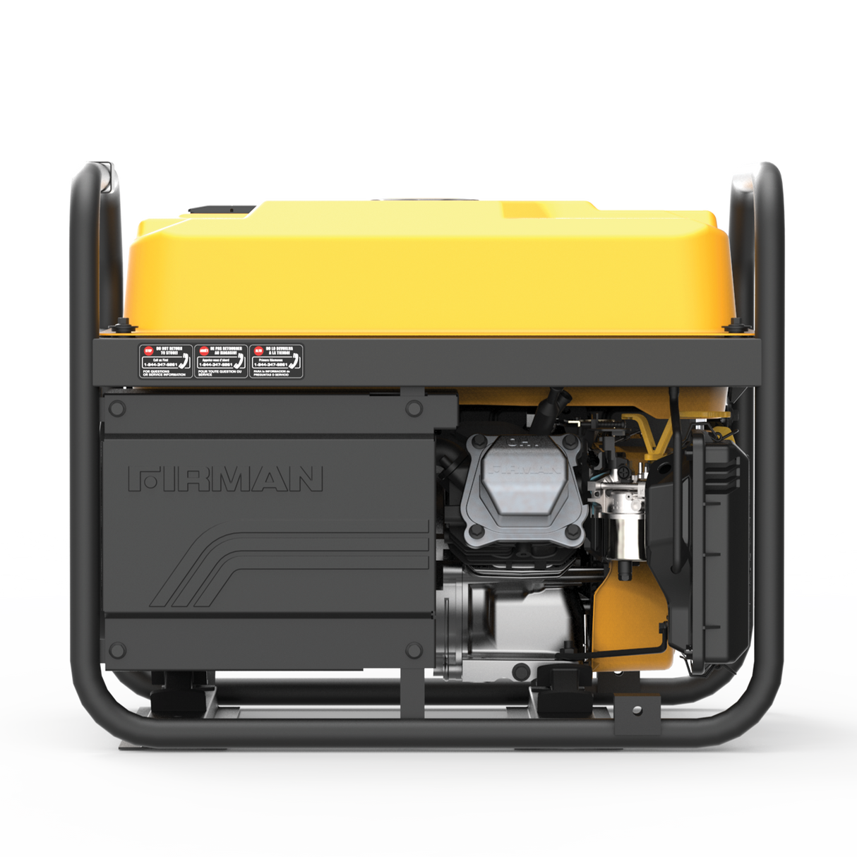 Gas Portable Generator 4550W Recoil Start 120/240V